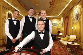 Das Live London Roulette Team bei William Hill Casino
