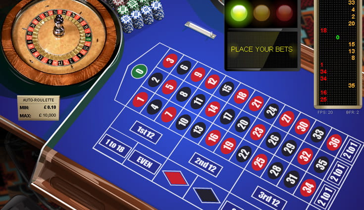 Das Betsson Casino Roulette Spiel