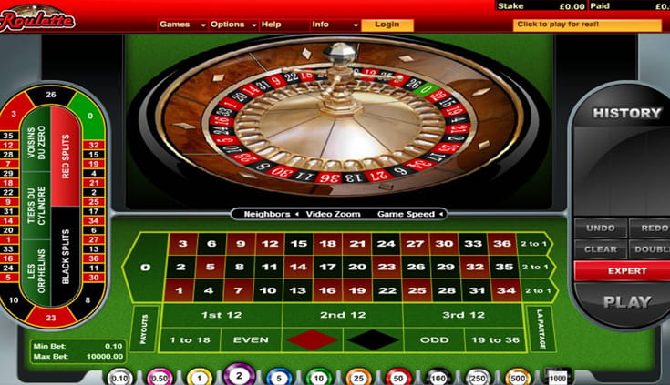 Der Roulette Kessel von Ladbrokes Casino 