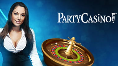 Aufgeräumte und übersichtliche PartyCasino Gestaltung